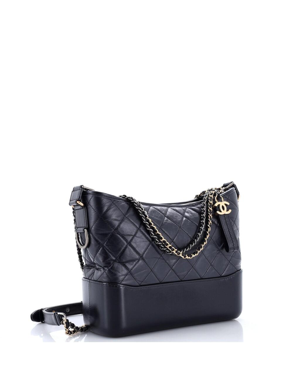 Chanel Gabrielle Hobo Quilted Aged #371063C27B - Picture 2 of 6